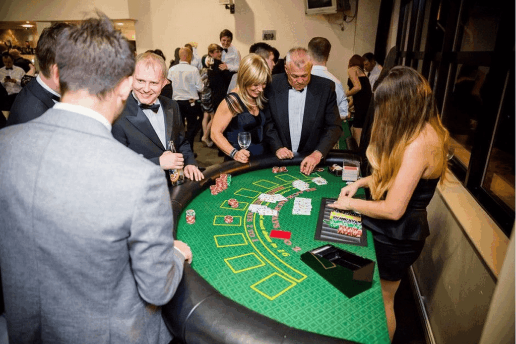 Animation casino mariage