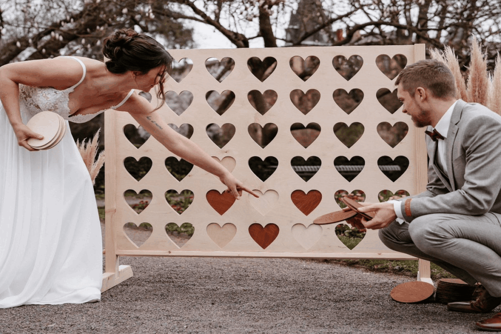 jeux en bois mariage pour mariage