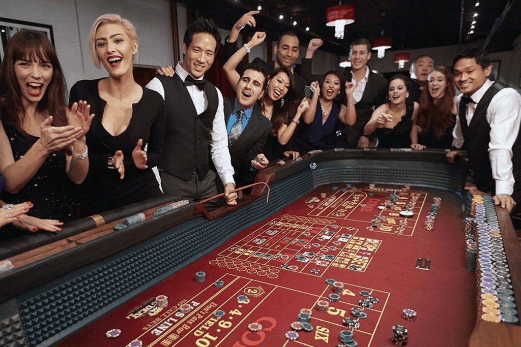 team building casino