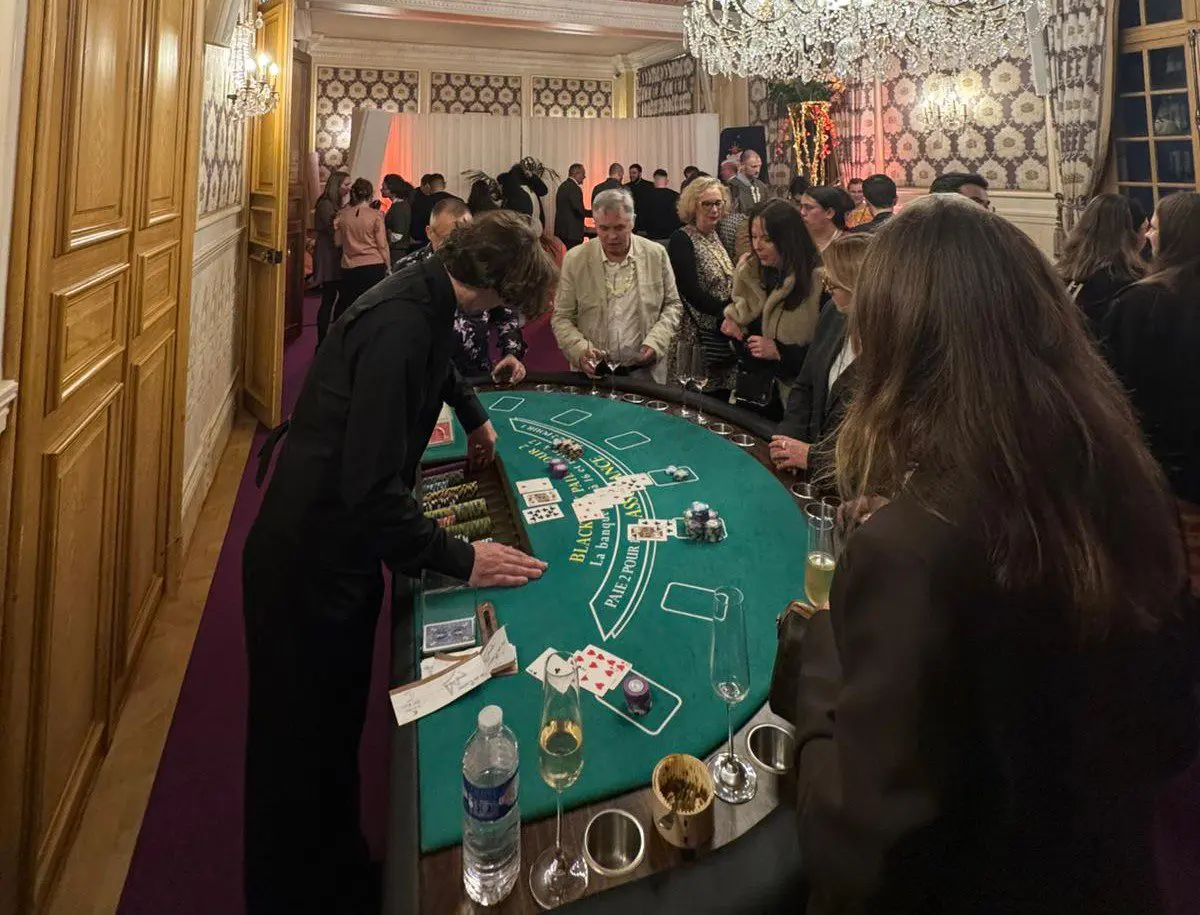 Organiser soirée casino — L'As du Casino